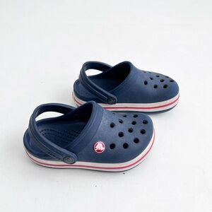 Crocs Toddler Navy Clog Sandals